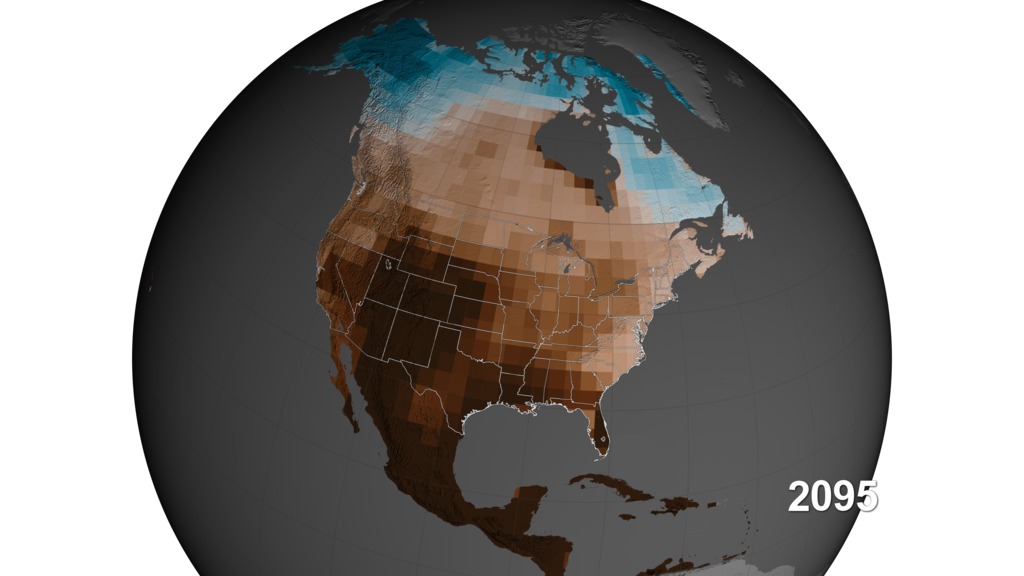 Systems and System Models: Megadrought (2015) - Credit: NASA Scientific Visualization Studio