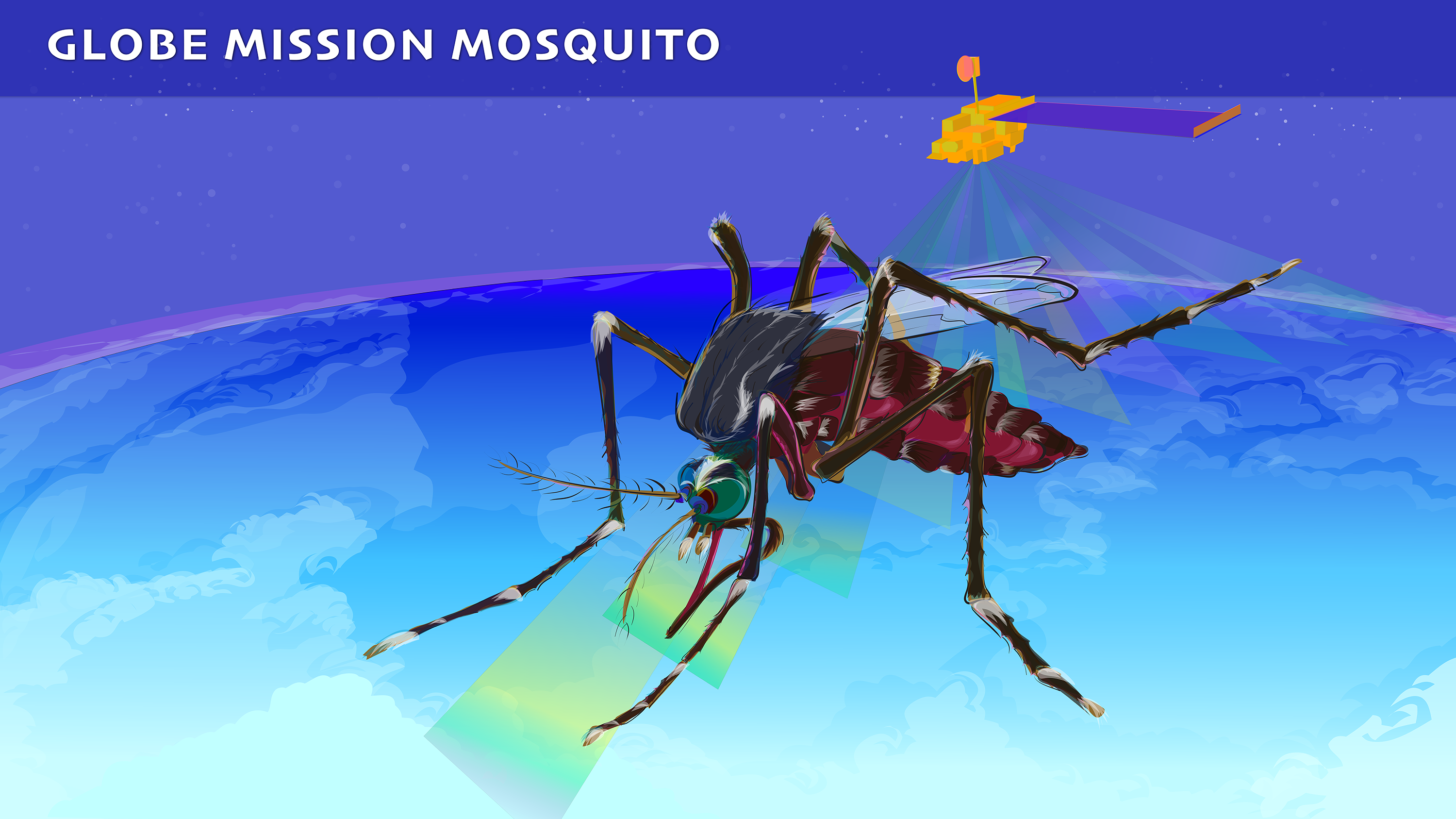 GLOBE Mission Mosquito - Image credit to Jen Paul Glaser @ scribearts.org