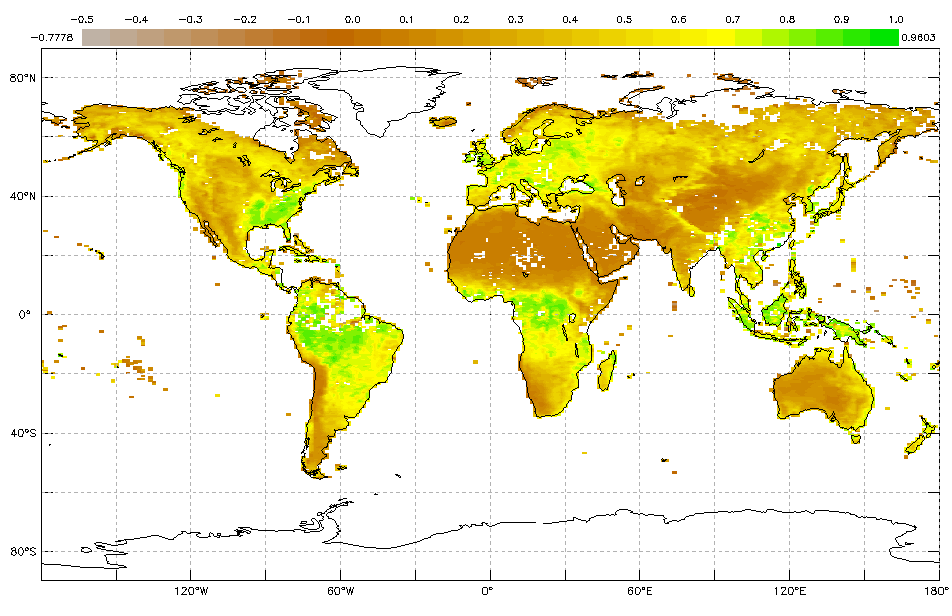 My NASA Data - Monthly Normalized Difference Vegetation Index - May 2019