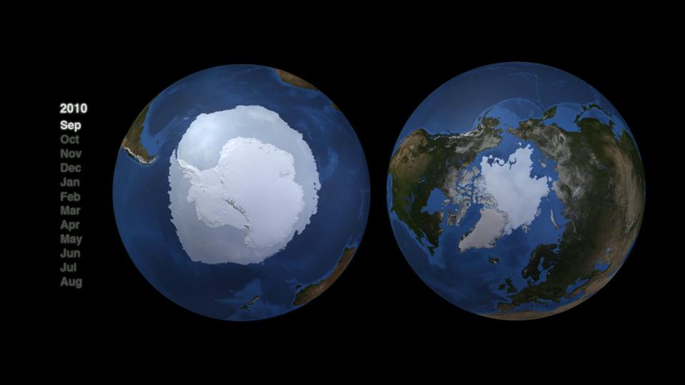 Sea ice. Source: NASA Global Climate Change