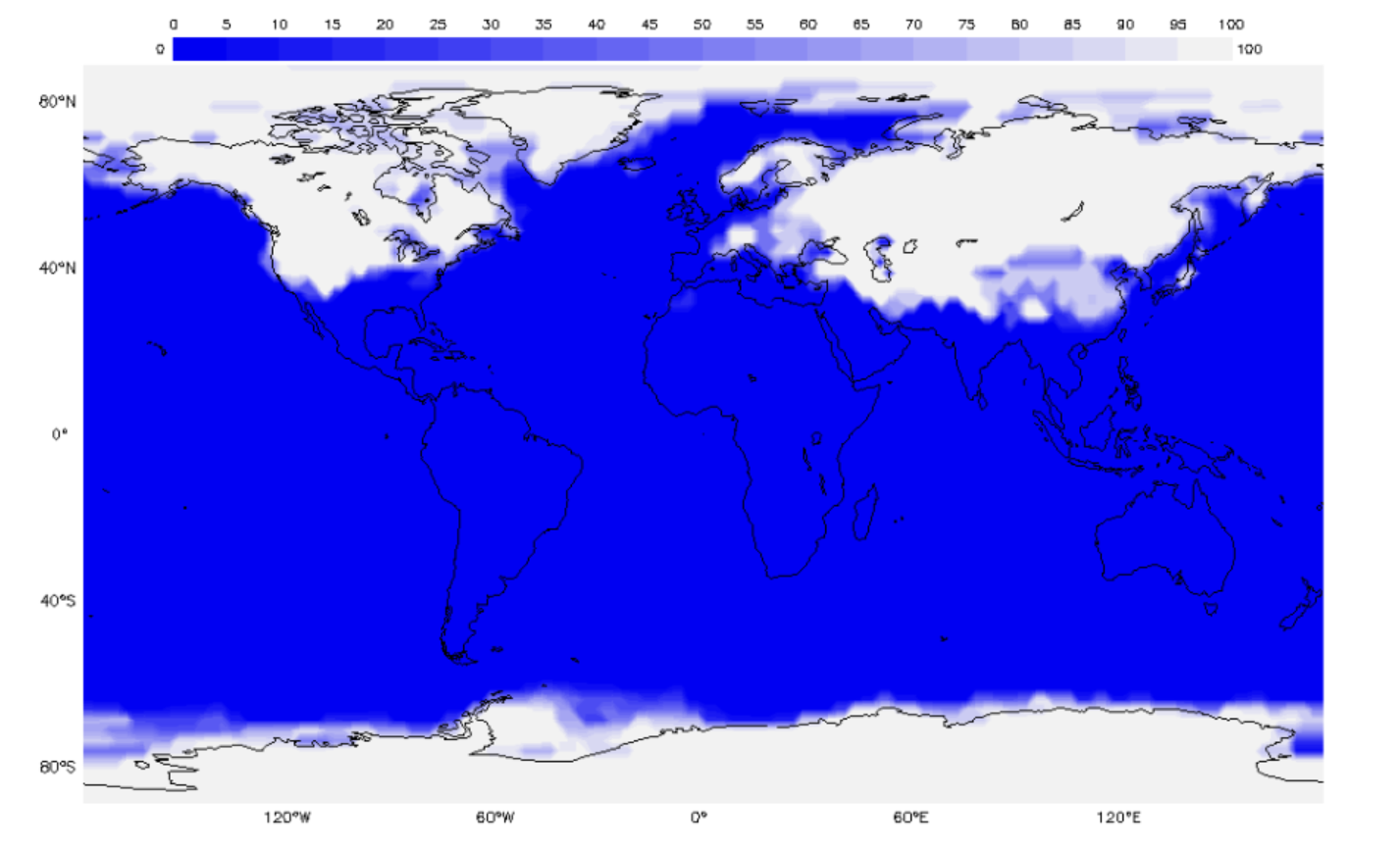 Monthly Snow/Ice Percent Coverage. Source: NOAA PMEL