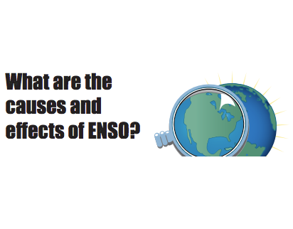What are the causes and effects of ENSO?