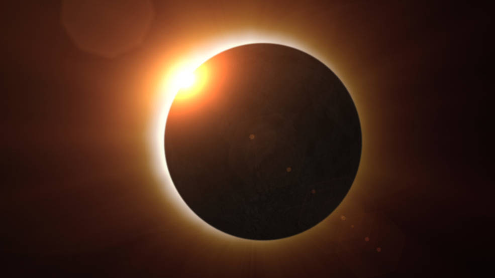 Image of a Solar Eclipse - credit: NASA