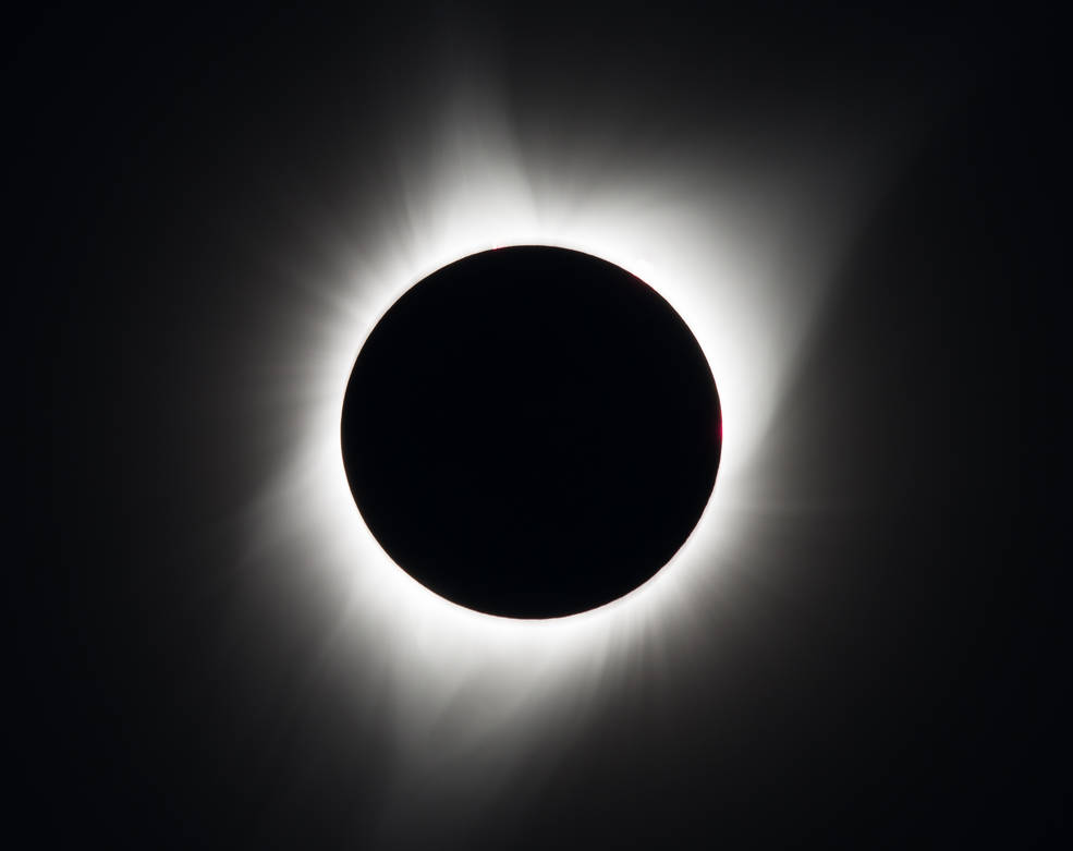 A total solar eclipse.