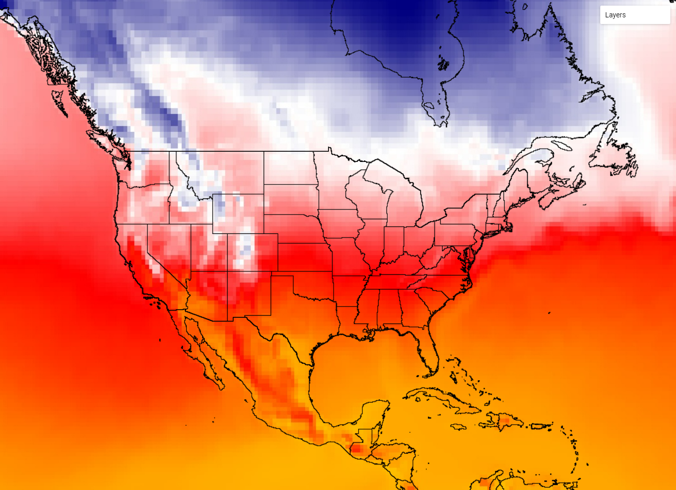 Monthly Surface Temperature