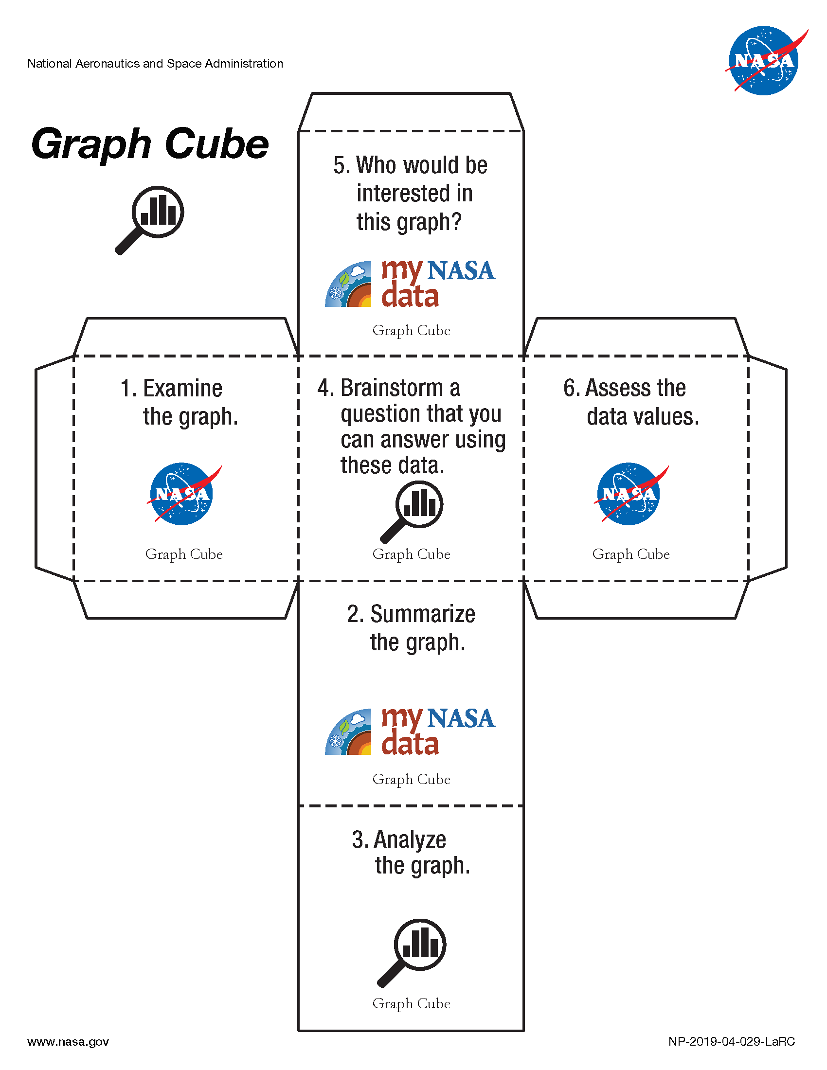 My NASA Data - Data Literacy Cubes - Graph Cube