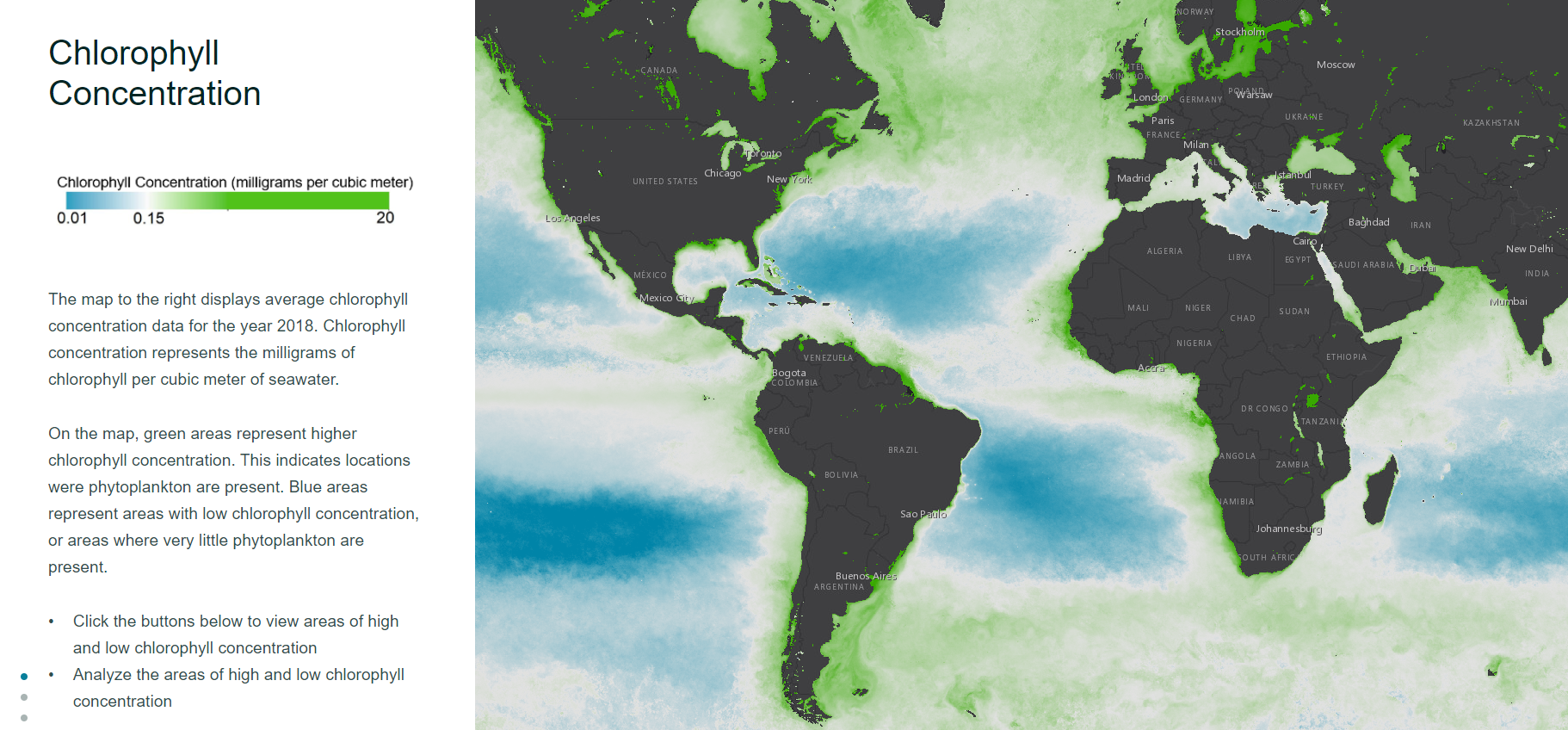 Global Phytoplankton Distribution SIS