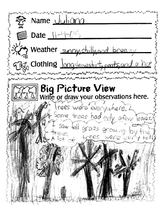 Elementary GLOBE Student Journal