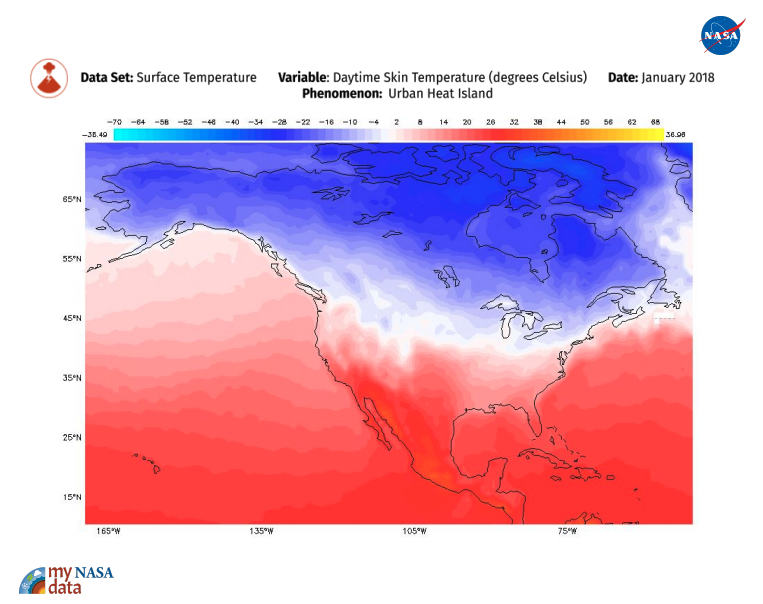 Daytime Surface Temp