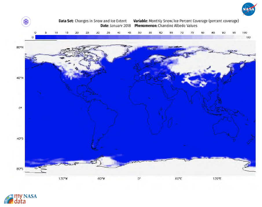 Monthly Snow and Ice Cover