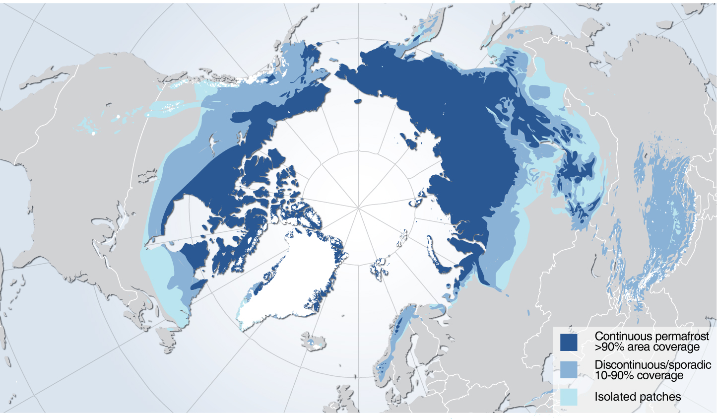 Permafrost - Image credit: Hugo Ahlenius, UNEP/GRID-Arendal