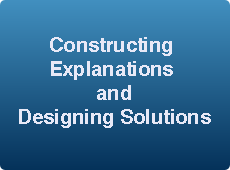 Constructing Explanations and Designing Designing Solutions 