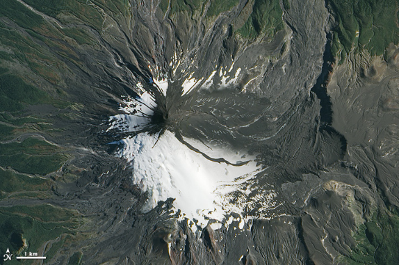 Villarrica Volcano March 5, 2015- Image Credit NASA Earth Observatory