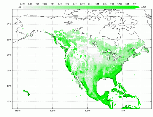 Monthly Leaf Area Index
