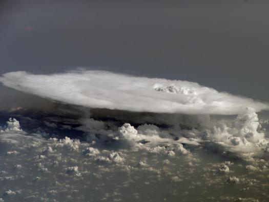 Image of a cloud forming - credit: NASA