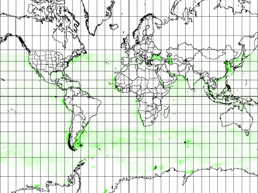 Monthly Chlorophyll Concentration December 2024