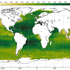 Ocean Surface Salinity Data