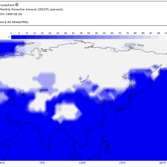 Snow/Ice Amount (percent) for November 1999
