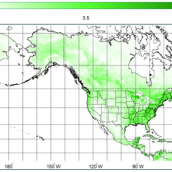 Leaf Area Index, June 2025; Credit: My NASA Data