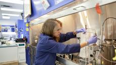 NASA Chemist researching solutions for trash in space.